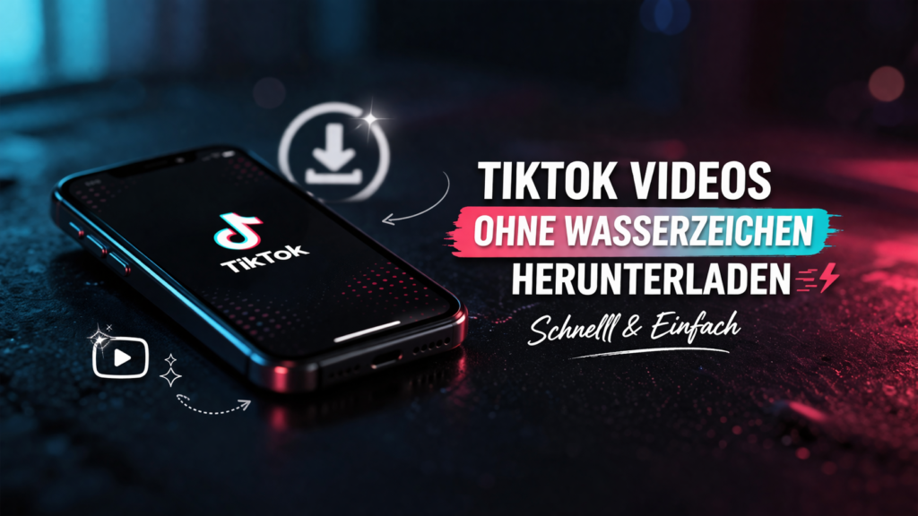 TikTok Videos ohne Wasserzeichen schnell herunterladen