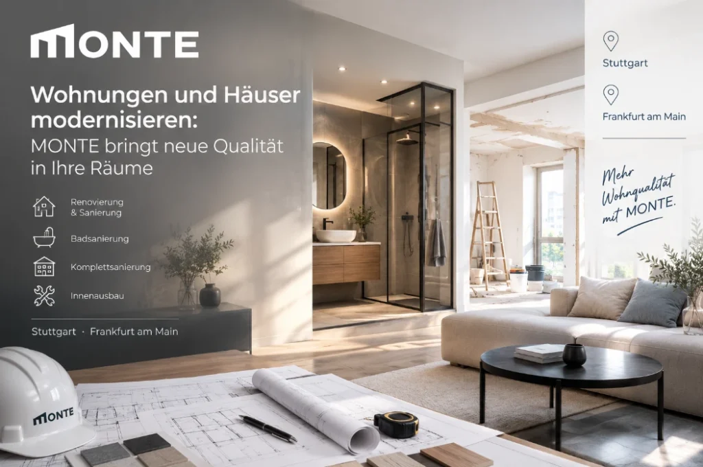 Sanieren mit Weitblick Moderne Wohnkonzepte für Stuttgart und Frankfurt